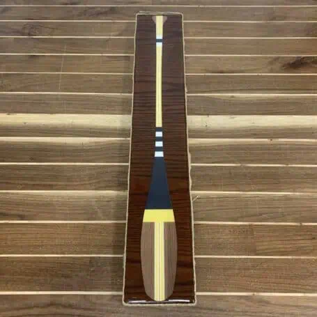 Decorative Paddle On Wood-Wall Décor