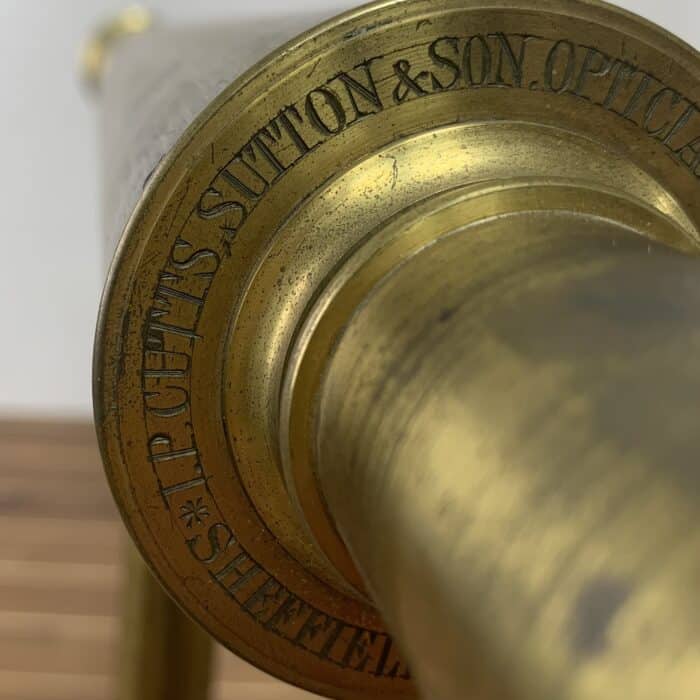 Vintage I.P CUTTS, Sutton & Son Opticians "To Her Majesty" Telescope