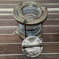 American Brass Fresnel Lens Lamp - Pauluhn - Houston, Texas 02