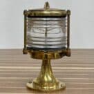 Brass 11 Post Mounted Nautical Light