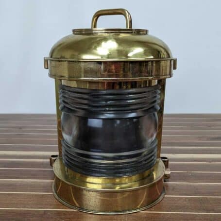 Brass 270 Degree Navigation Light 01 Brass 270 Degree Navigation Light-another front view