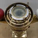 Brass Bordeaux Binnacle with Osaka Compass 03