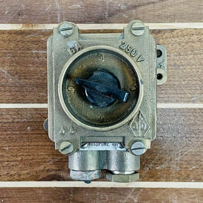 Brass Vintage Marine Rotary Switch 1-23