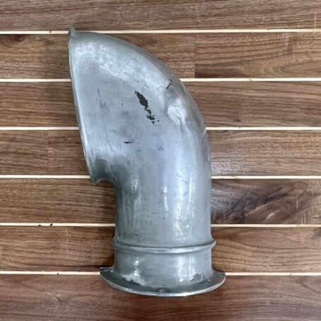 Chrome Plated Brass Half Cowl Vent (5) Chrome Plated Brass Half Cowl Vent