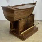 Custom Handmade Walnut Boat Bar - One Of A Kind