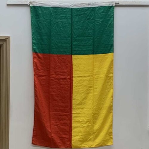 Vintage Benin Ships Flag - 60 x 36