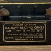 1943 U.S. Navy Bearing Circle - Mark 1 Mod 2