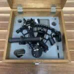 Vintage Neptune Sextant In Carrying Box