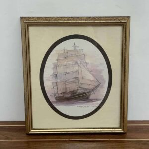 Print Of The FIELDRIGGERIN "GEORG STAGE" Ship