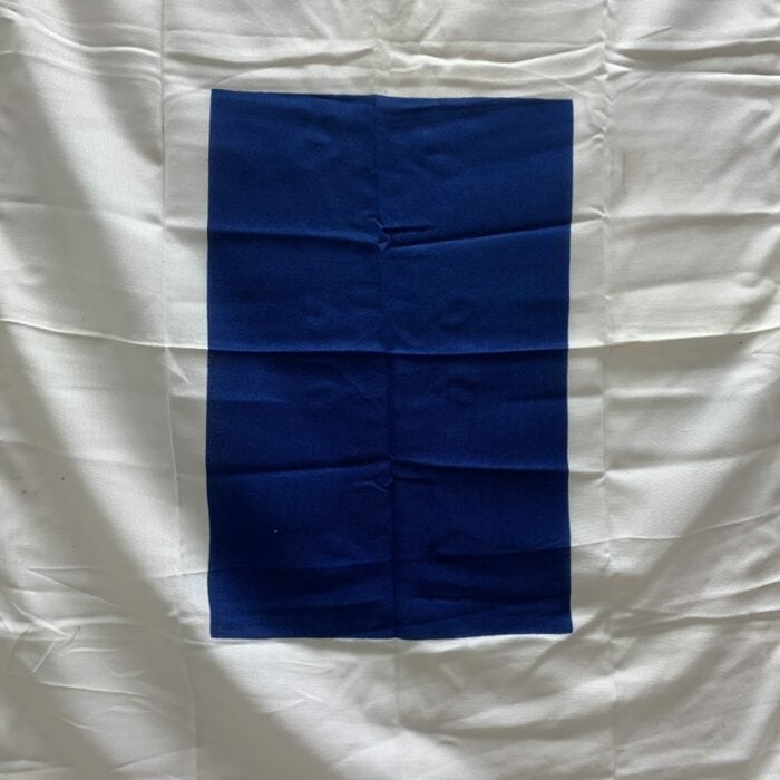 Letter "S" Sierra Nautical Signal Flag - 35" x 28"