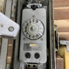 Salvaged CCCP Marine Rotary Telephone