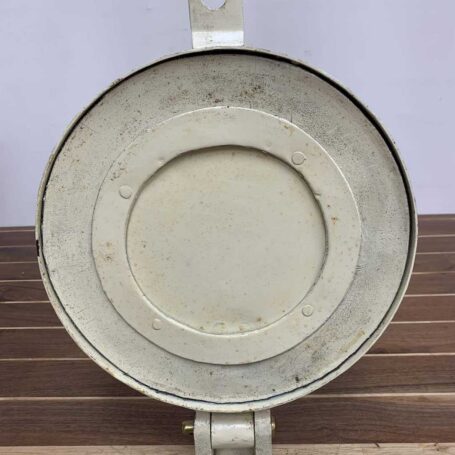 ITEM #P5-40 Aluminum Porthole Painted Cream With Solid Cover Aluminum Porthole Painted Cream With Solid Cover