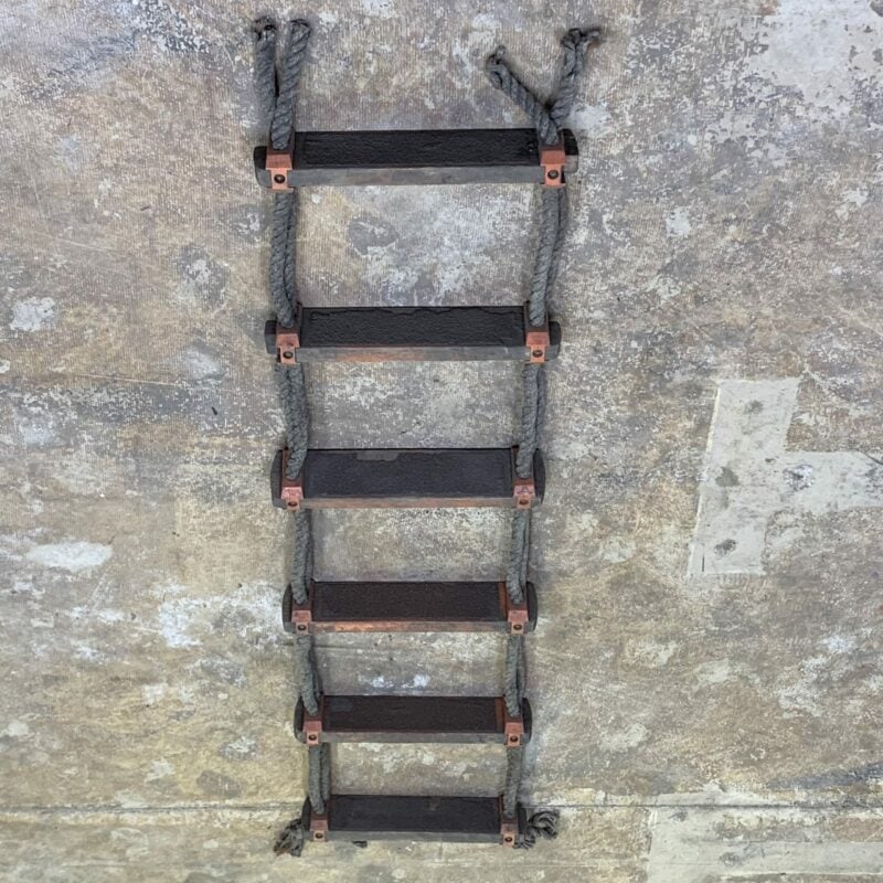 Nautical 6 Steps A.L. Don Co. Rope Ladder