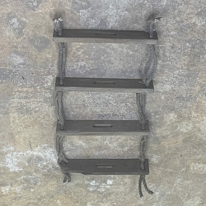 Salvaged 4 Steps Nautical Rope Ladder