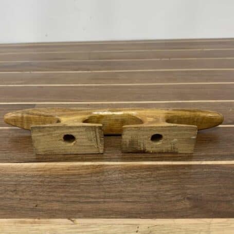 ITEM #P4-09D Nautical 9 1/4" Wooden Cleat Nautical 9 1/4" Wooden Cleat