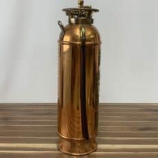 Vintage Knight and Thomas Copper and Brass Underwriter Fire Extinguisher