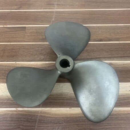 Vintage Solid Brass 13 Inch Boat Propeller Vintage Solid Brass 13 Inch Boat Propeller