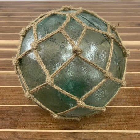 Vintage Seafoam Sea Glass Float 03 full view