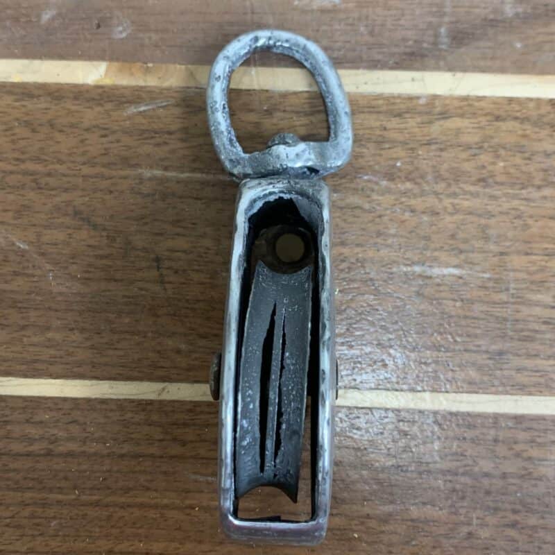 Vintage Aluminum Small Pulley