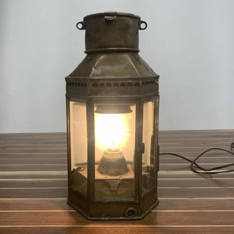 Vintage 1915 Eli Griffiths & Sons Navigational Lantern