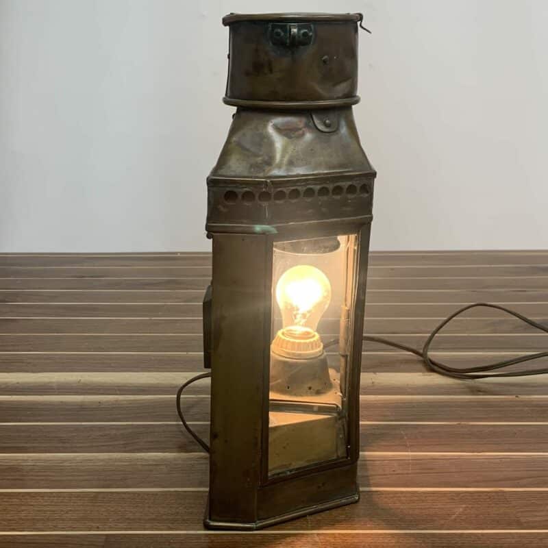 Vintage 1915 Eli Griffiths & Sons Navigational Lantern