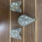 ITEM #P12-02A Set Of Three Stainless Steel Schaefer Pulleys