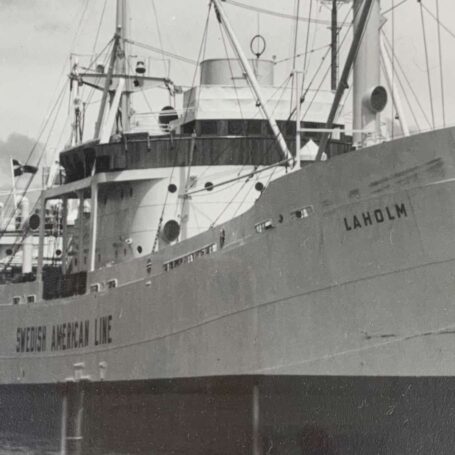 ITEM #P13-24 Swedish American Line Ship Photo-LAHOLM 03 Swedish American Line Ship Photo-LAHOLM