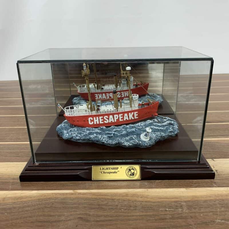 Anchor Bay Lightship "Chesapeake" In A Case