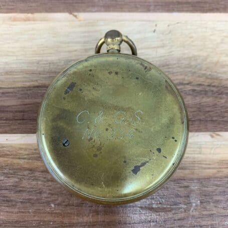 ITEM #P15-05 Short & Mason Compensated Tycos Pocket Barometer 04 Short & Mason Compensated Tycos Pocket Barometer