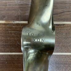 Vintage Tuxon Brass 2 Propeller