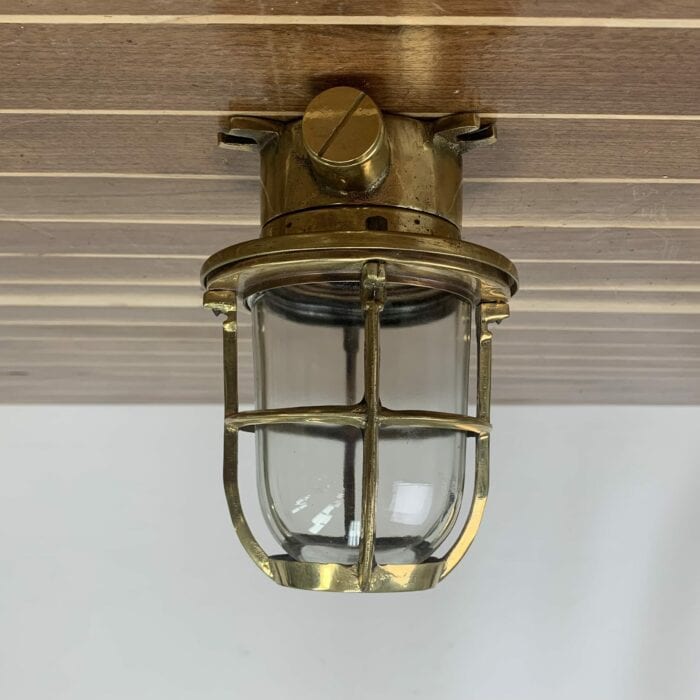 Vintage Brass Ceiling Light