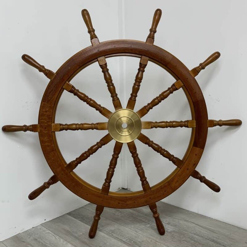 Replica 48" Wood Ships Wheel