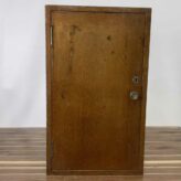 Salvaged Solid Door Cabinet Key Box