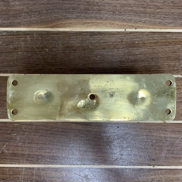 Nautical 8.5 Inch Brass Boat Cleat