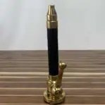 Vintage Brass And Rubber Fire Hose Nozzle