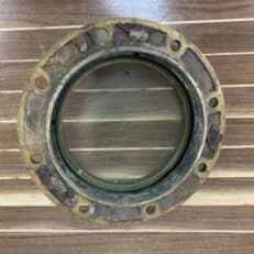 16" Vintage Brass Porthole