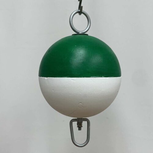 Green And White Mooring Buoy