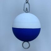Blue And White Mooring Buoy