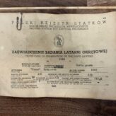 Vintage Single Stacked Fresnel Lens Running Light - certificate