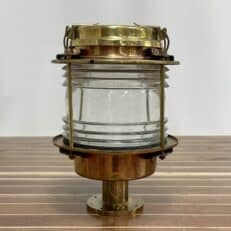 Large Vintage Nautical Piling Light