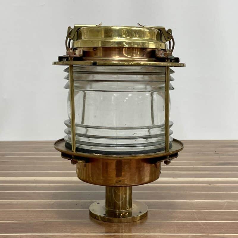 Large Vintage Nautical Piling Light