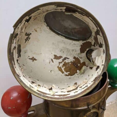 Rare Vintage Hezzanith Binnacle with Compass 08 Vintage Hezzanith Mark VII Binnacle with Compass