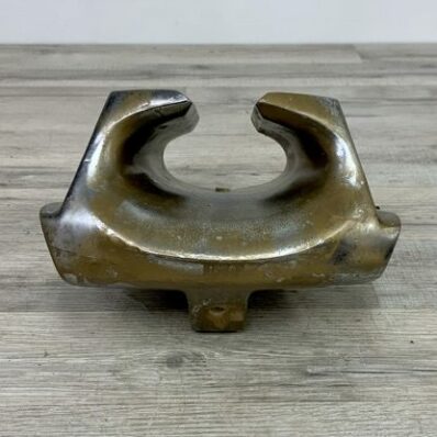 Salvaged Vintage Chris Craft Anchor Guide - Chrome Plated Brass
