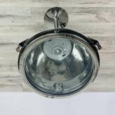 Small Weathered Stainless Steel Nautical Pendant Light