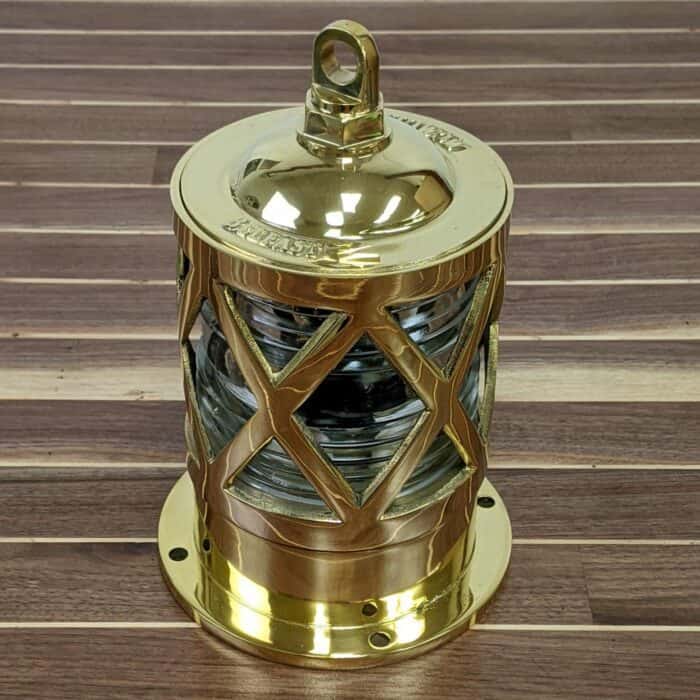 Solid Brass European Style Nautical Piling Post Light 00