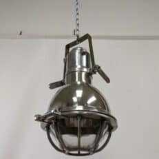 Stainless Steel Spotlight Converted to Pendant Light with chain 02