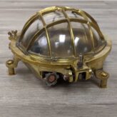 Vintage 6 Bar Brass Ceiling Light - Modified for Quick Installation 03