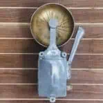 Vintage Aluminum and Brass Alarm Bell