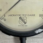 Vintage Ashcroft Laboratory Test Gauge In Box