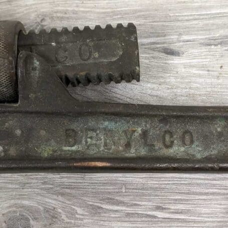 Vintage BerylCo Pipe Wrench 03 Vintage BerylCo Pipe Wrench 03